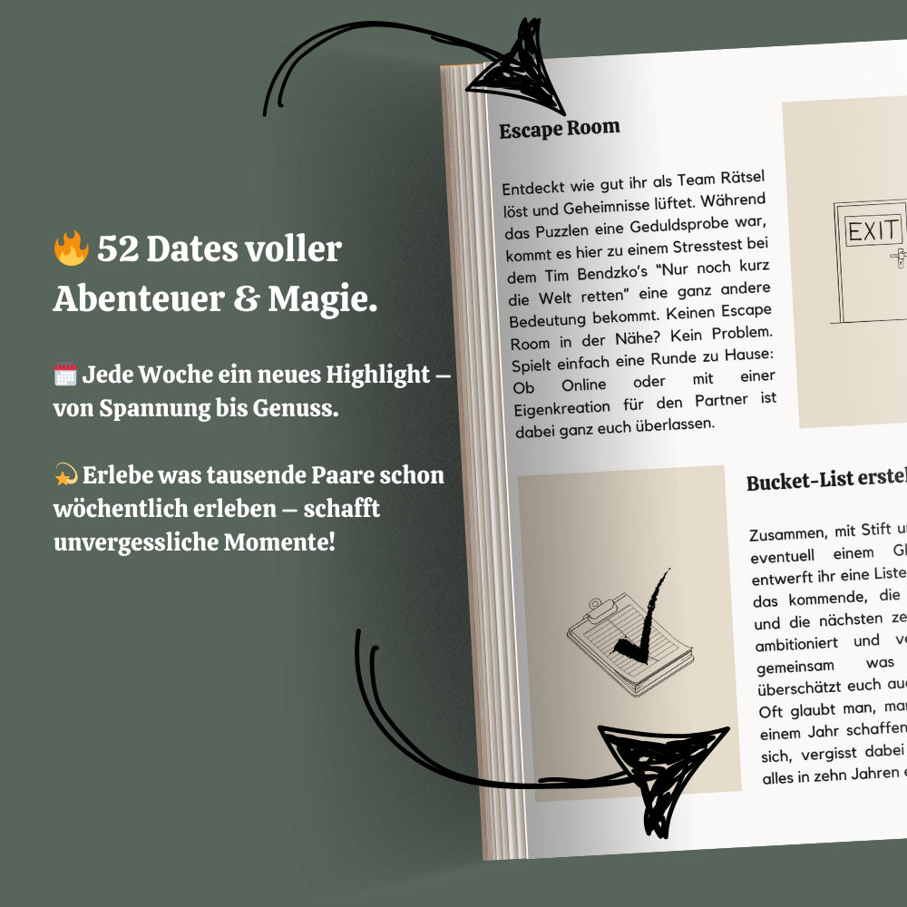 fragen, daten, lieben - Das Jahresjournal für Paare