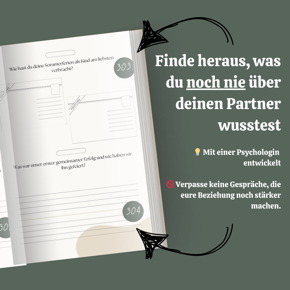 fragen, daten, lieben - Das Jahresjournal für Paare