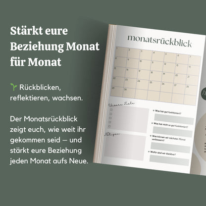 fragen, daten, lieben - Das Jahresjournal für Paare